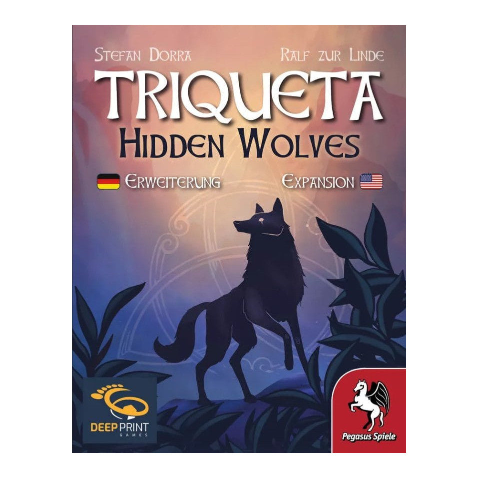Triqueta: Hidden Wolves Board Game Deep Print Games