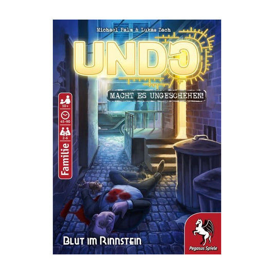 Undo - Blood in the Gutter Card Game Pegasus Spiele