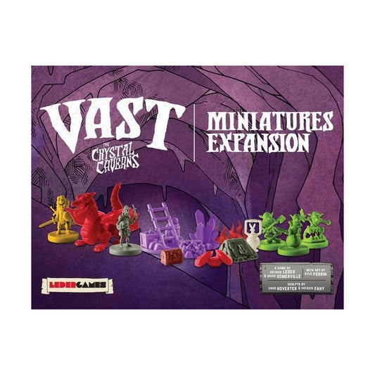 Vast: The Crystal Caverns Miniatures Board Game Leder Games