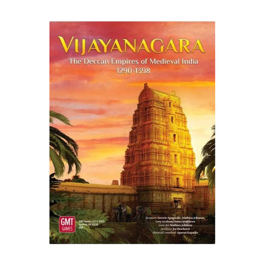 Vijayanagara: The Deccan Empires of Medieval India, 1290-1398 Board Game GMT Games