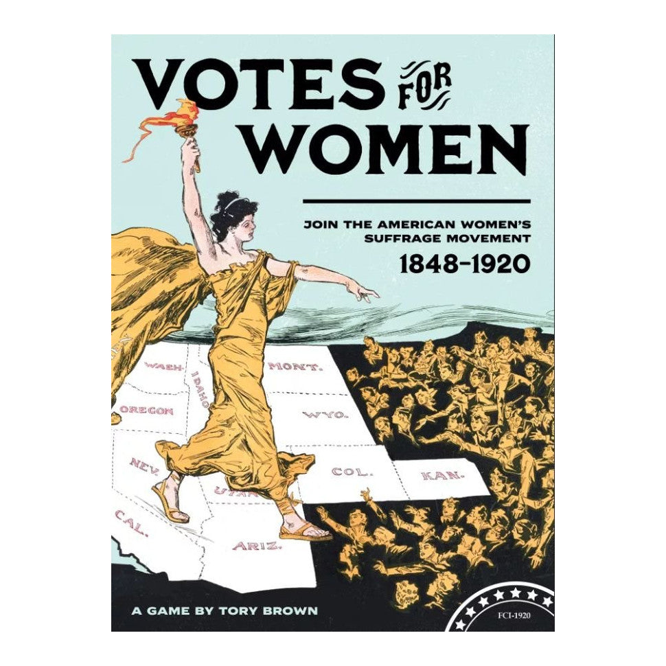 Votes For Women Board Game Fort Circle Game
