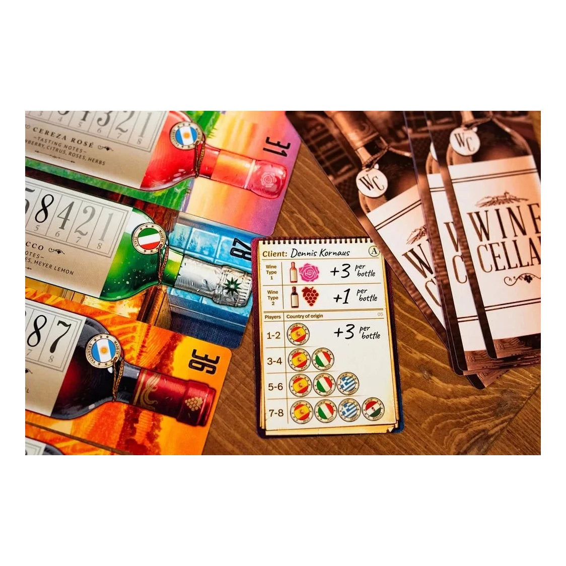 Wine Cellar Card Game 25th Century Games