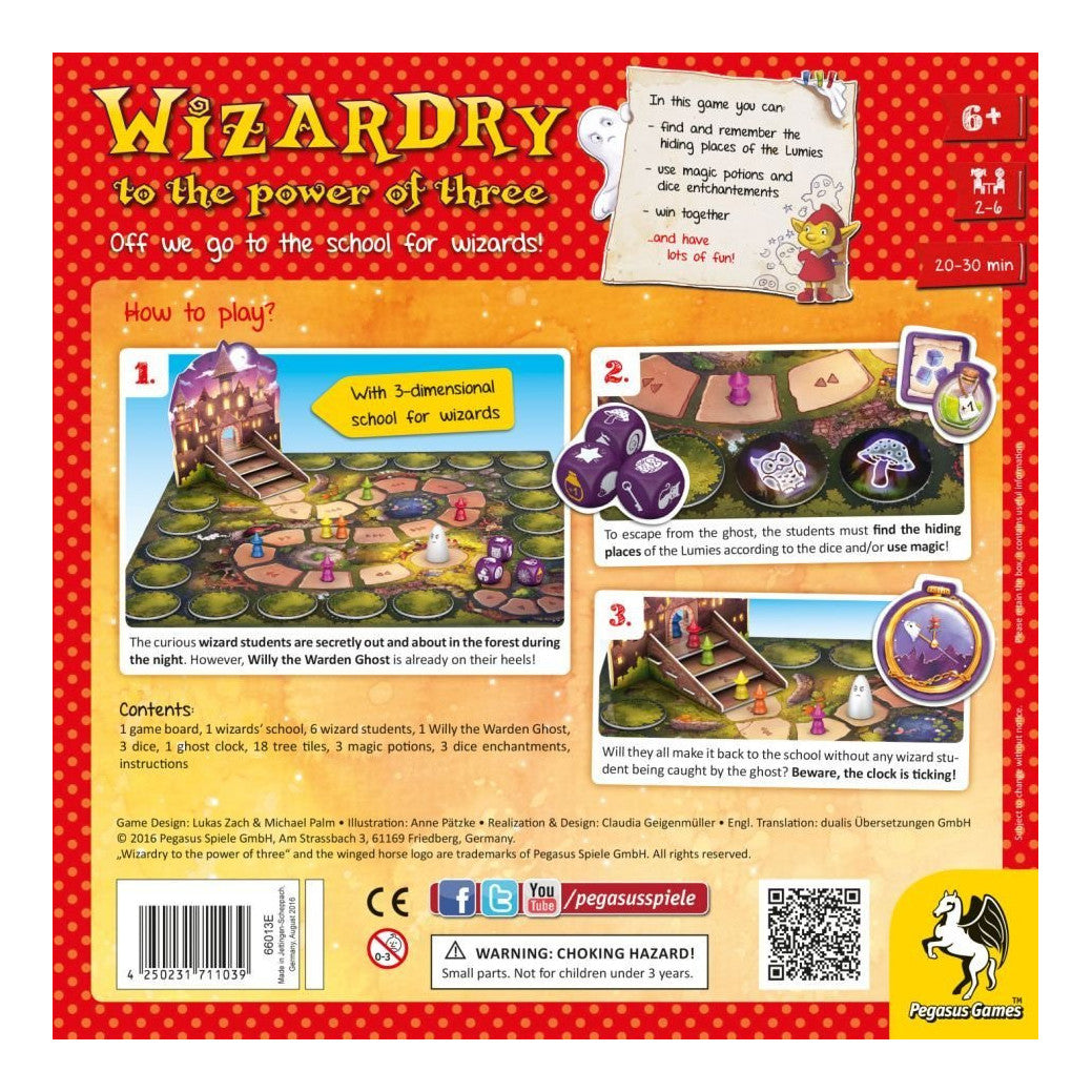 Wizardry to the power of three Board Game Pegasus Spiele