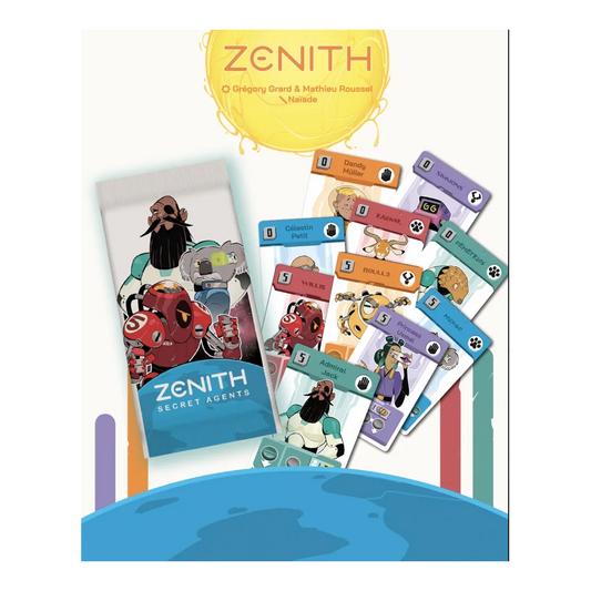 Zenith: Secret Agents Expansion Board Game Play Punk
